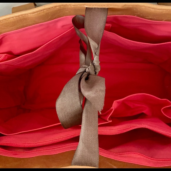 POUT Designer Baby Diaper Bag Quilted Large Brown - Picture 13 of 16